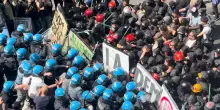 Manifestazione contro dl Sicurezza, scontri a Roma