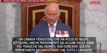 Canada, re Carlo: “Paese affronta sfide senza precedenti, opportunità di rinnovamento”