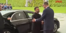 Zelensky a Berlino, l’incontro con Merz
