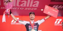 Giro d’Italia 2025: Denz vince la 18a tappa, ordine d’arrivo e classifica