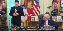 Elon Musk alla Casa Bianca con un occhio nero: “È stato mio figlio X”