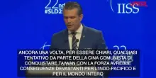Hegseth: “Cina si prepara a prendere il controllo di Taiwan”