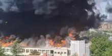 Viterbo, incendio in università: evacuati edifici della facoltà di Agraria