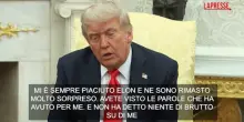 Usa, Trump: “Con Musk avevo grande rapporto, sorpreso da sue critiche”