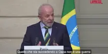 Gaza, Lula definisce gli attacchi israeliani “genocidio premeditato”