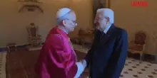Papa Leone XIV incontra Mattarella: stretta di mano e sorrisi