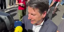 Manifestazione per Gaza a Roma, Conte: “Governo complice, cittadini dicono stop al genocidio”