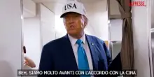 Dazi, Trump: “Siamo molto avanti in accordo con Cina”