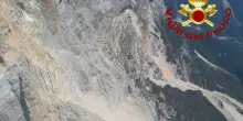 Frana a Borca di Cadore, strade bloccate e persone intrappolate nelle abitazioni