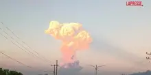 Indonesia, l’eruzione del vulcano Laki Laki