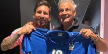 Messi incontra Baggio: “Sei una stella e una leggenda”