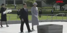 Giappone, la coppia imperiale commemora le vittime della bomba atomica di Hiroshima