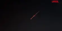 Israele-Iran, missili intercettati nel cielo di Ramallah: le immagini notturne
