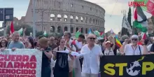 Corteo contro il riarmo, a Roma migliaia in piazza con associazioni e collettivi