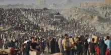 Gaza, spari sulla folla in attesa degli aiuti: 35 morti