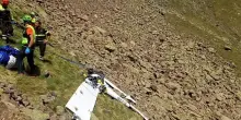 Trentino, ultraleggero precipita su Cima Bocche: due morti