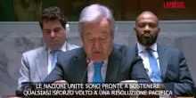 Israele-Iran, Guterres: “La pace non può essere imposta, deve essere scelta”