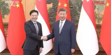 Cina, Xi Jinping incontra il premier di Singapore