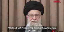 Iran, Khamenei in un video si congratula per la vittoria: “Dato schiaffo agli Usa”