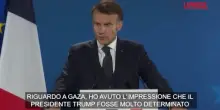 Gaza, Macron: “Trump è determinato a trovare il cessate il fuoco il prima possibile”