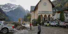 Cogne isolata, frana oggi a un anno dall’alluvione: strada chiusa