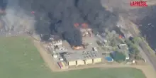 California, incendio in una fabbrica di fuochi d’artificio a Sacramento