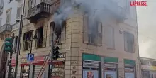 Torino, incendio in Corso Giulio Cesare: tre persone in ospedale per accertamenti