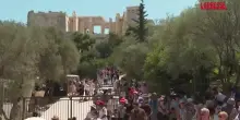 Grecia, chiusa lAcropoli ad Atene a causa delle alte temperature