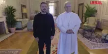 Ucraina, le immagini dellincontro tra Papa Leone XIV e Zelensky