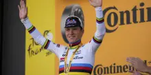 Tour de France 2025, Evenepoel vince la crono. La quinta tappa in 5 foto