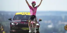 Tour de France 2025, Healy vince la tappa: Van der Poel torna in giallo. La sesta frazione in 5 foto