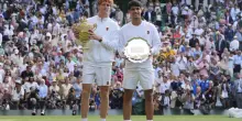 Ascolti tv 13 luglio, boom per finale Sinner-Alcaraz a Wimbledon 2025