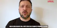 Ucraina, Zelensky: “Proposto colloqui a Russia per la prossima settimana”