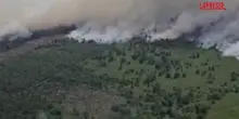 Indonesia, gli incendi boschivi nellisola di Sumatra