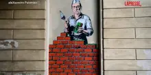 Milano, rimosso il murale con il sindaco Beppe Sala