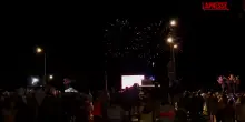 Festa nazionale in Belgio: lo spettacolo dei fuochi dartificio