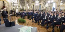 Europei Calcio femminile 2025, le azzurre da Mattarella