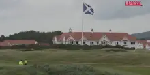 Scozia, sicurezza alle stelle per la visita di Trump: il pattugliamento nel resort di Turnberry