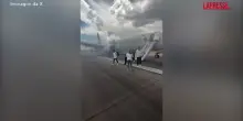 Guasto in fase decollo, aereo dellAmerican Airlines evacuato su pista