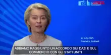 Dazi, Von der Leyen: "Accordo Ue-Usa crea certezza in tempi incerti"