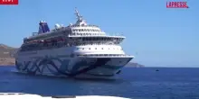 Grecia, proteste anche a Creta contro larrivo di una nave da crociera israeliana