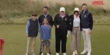 Trump inaugura in Scozia un nuovo campo da golf che porta il suo nome