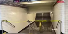 Maltempo negli Stati Uniti, strade e metro allagate a New York