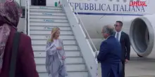 Meloni in Turchia, larrivo della premier a Istanbul