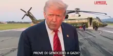 Gaza, Trump: "Genocidio? Sono successe cose orribili"