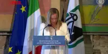 Meloni nelle Marche, gli auguri della premier ad Antonio Tajani