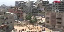 Gaza City, le immagini della distruzione mentre Israele pianifica la conquista della zona
