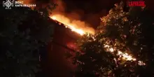 Ucraina, raid di droni russi su Kharkiv e Sumy: le immagini dei soccorsi