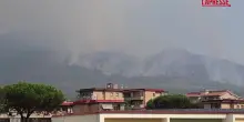 Incendio Vesuvio, canadair in azione