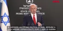 Israele, Netanyahu: "No politica della fame a Gaza, è Hamas a rubare aiuti"